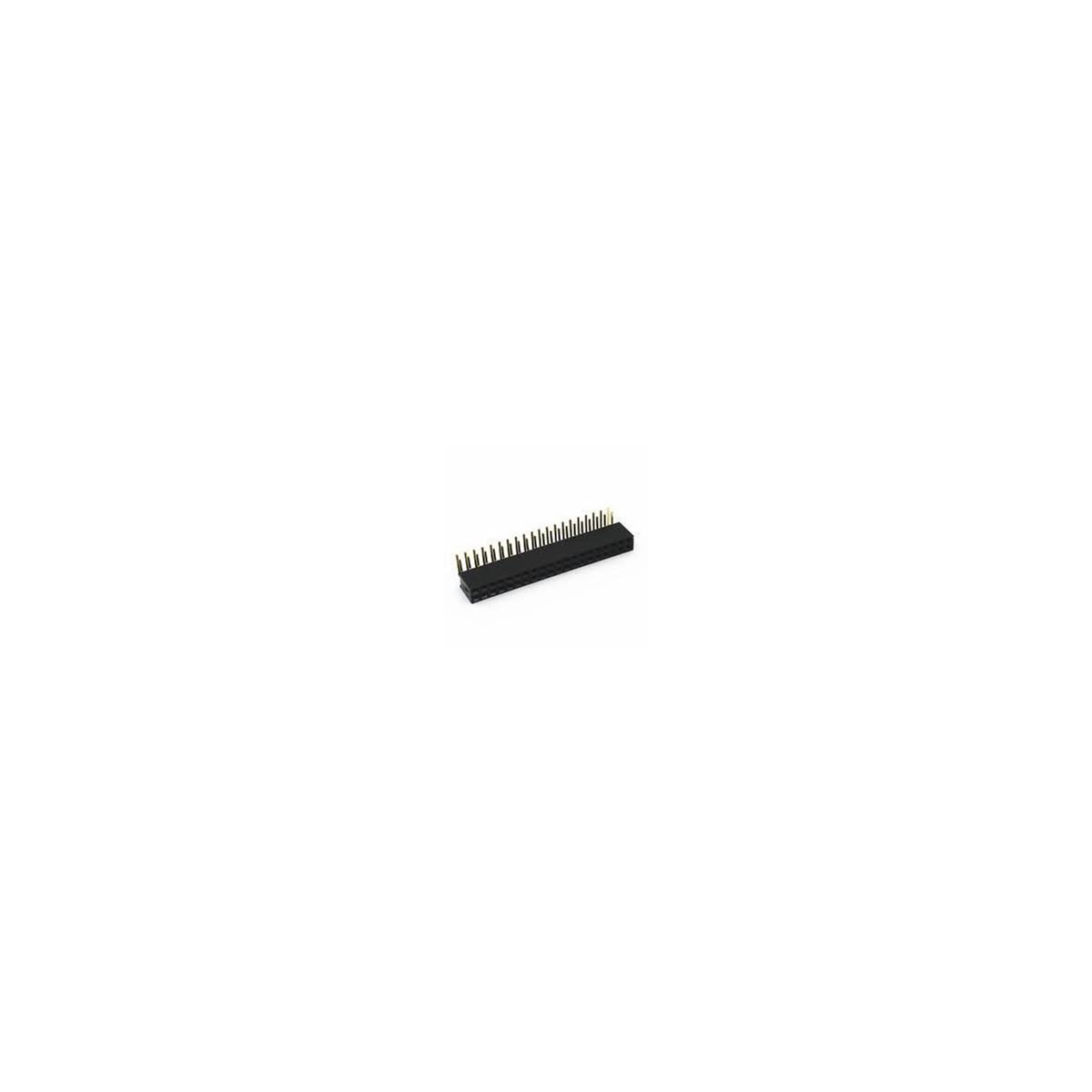 پین هدر 2X40 1.27mm مادگی رایت