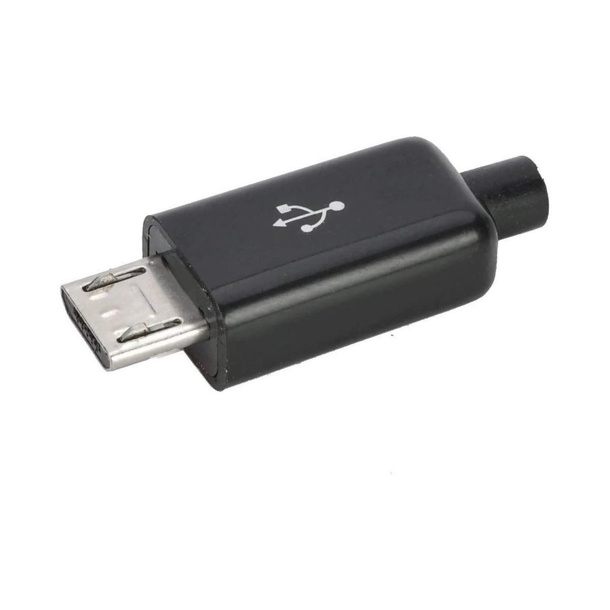 کانکتور USB MICRO نری سر کابلی