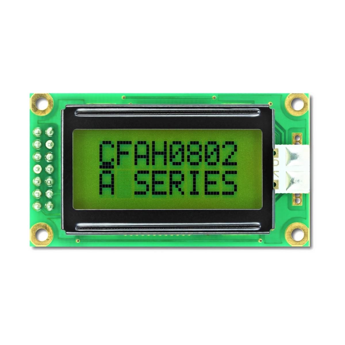 LCD کاراکتری 2x8 بک لایت سبز