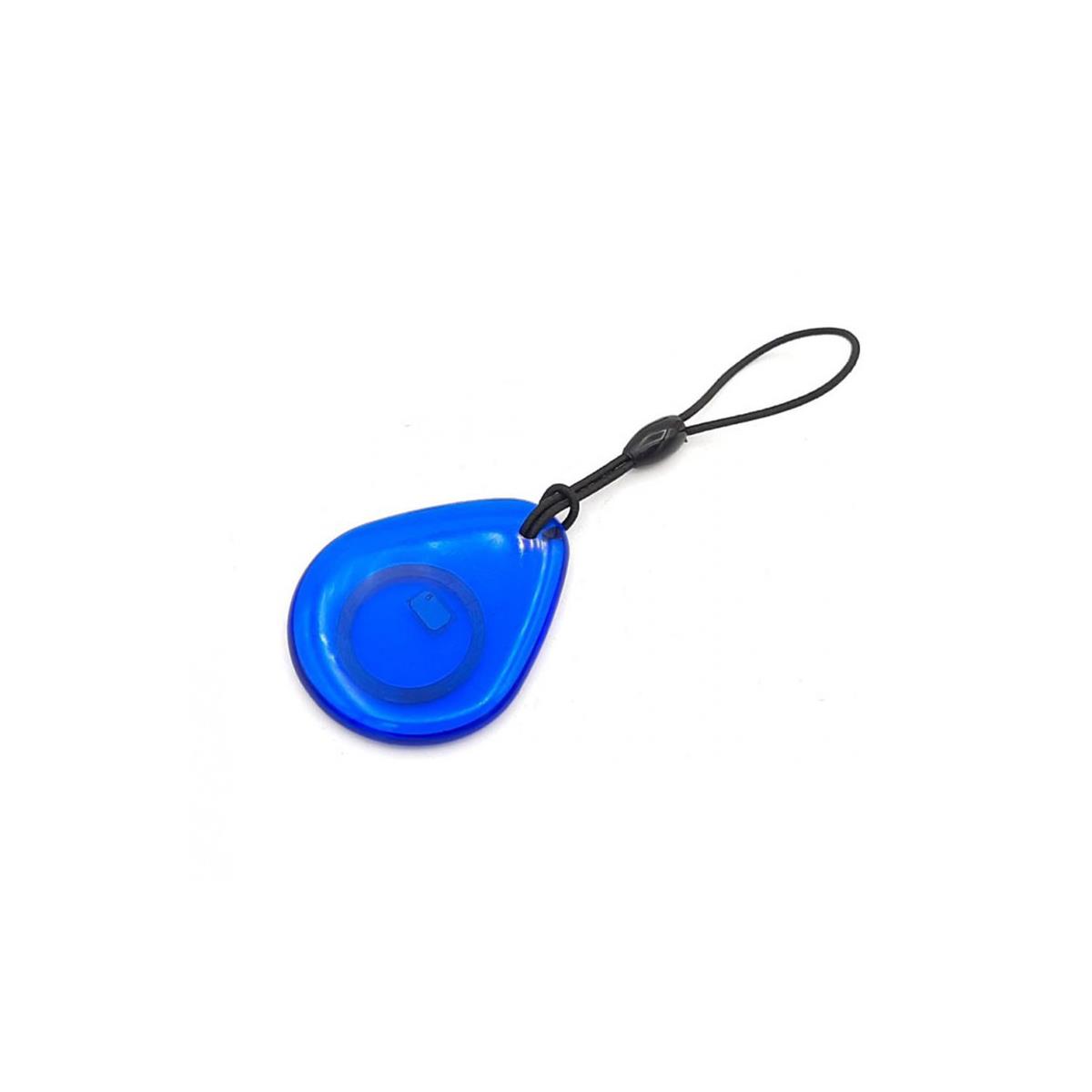 تگ RFID 125KHZ شیشه ای آبی طرح قطره