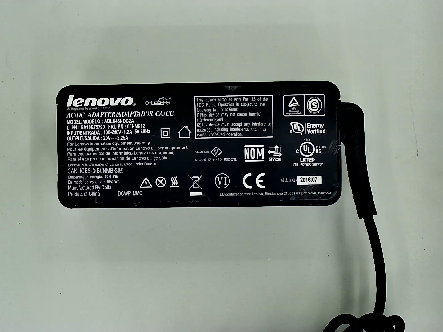 شارژر لپ تاپ لنوو (Lenovo) مدل ADLX45NDC2A