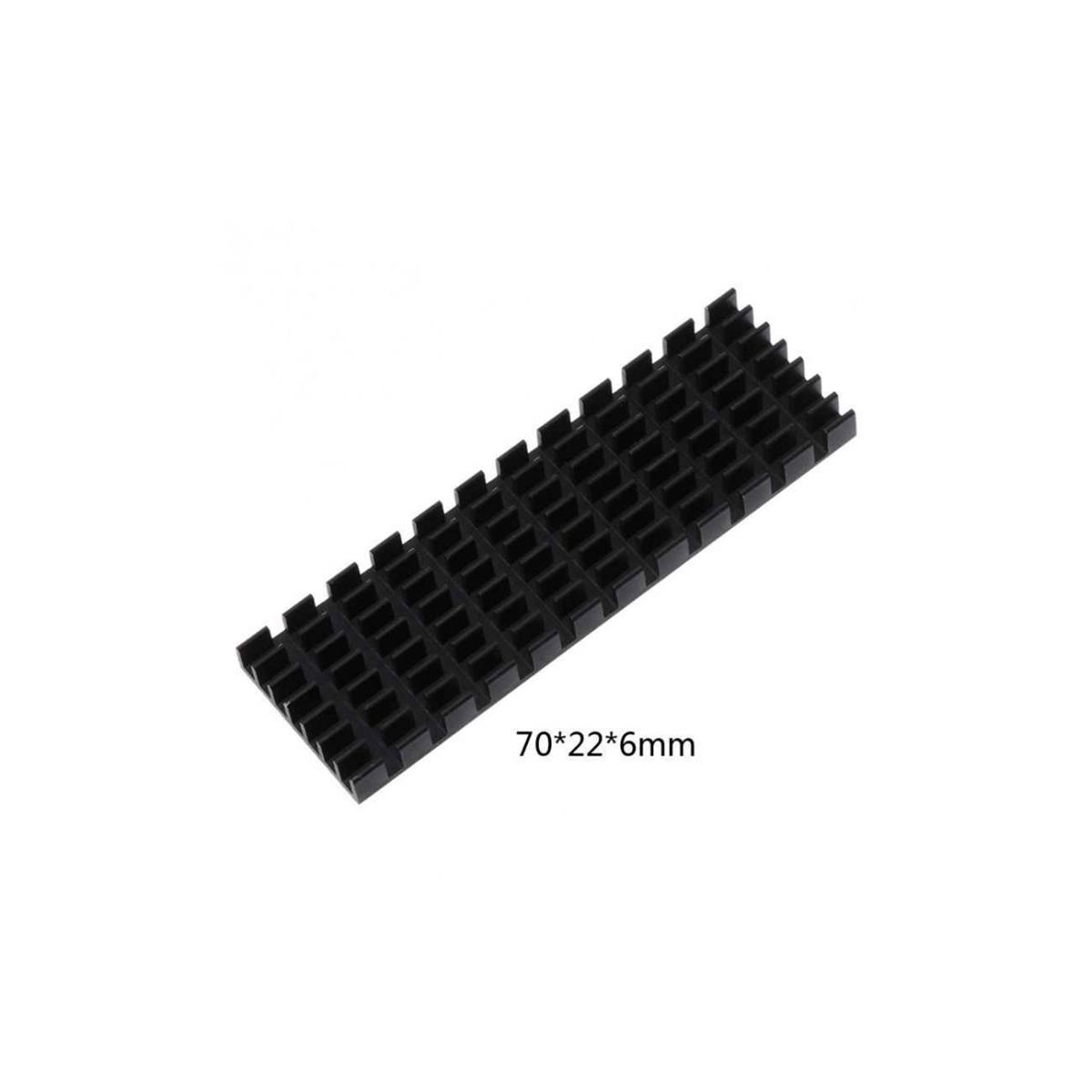 10995_1_هیت-سینک-آلومینیومی-مشکی-70x22x6mm