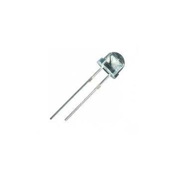 LED قرمز کلاهی شفاف 5MM