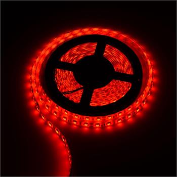 LED نواری قرمز درشت 5050 60Pcs رول 5متری