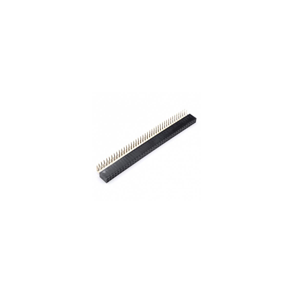 پین هدر 2X40 2.00mm مادگی رایت