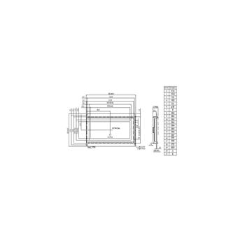 نمایشگر GLCD 64x192 گرافیکی بک لایت سبز با درایور KS108