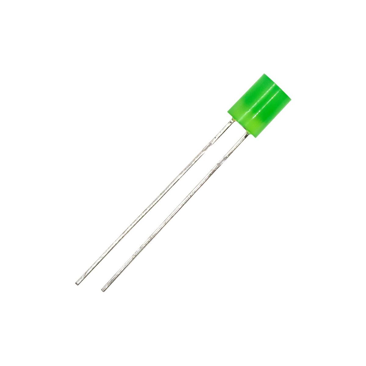 led-استوانه-ای-سبز-مات-5mm