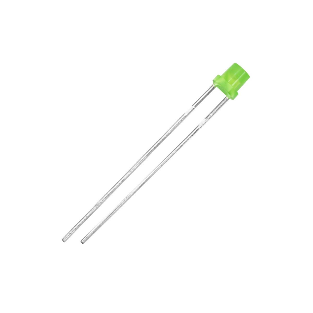 led-استوانه-ای-سبز-خودرنگ-3mm