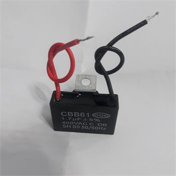 خازن 1.7UF 400V مدل CBB61