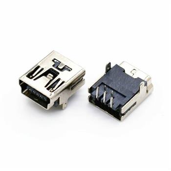 کانکتور USB MINI-B مادگی رایت